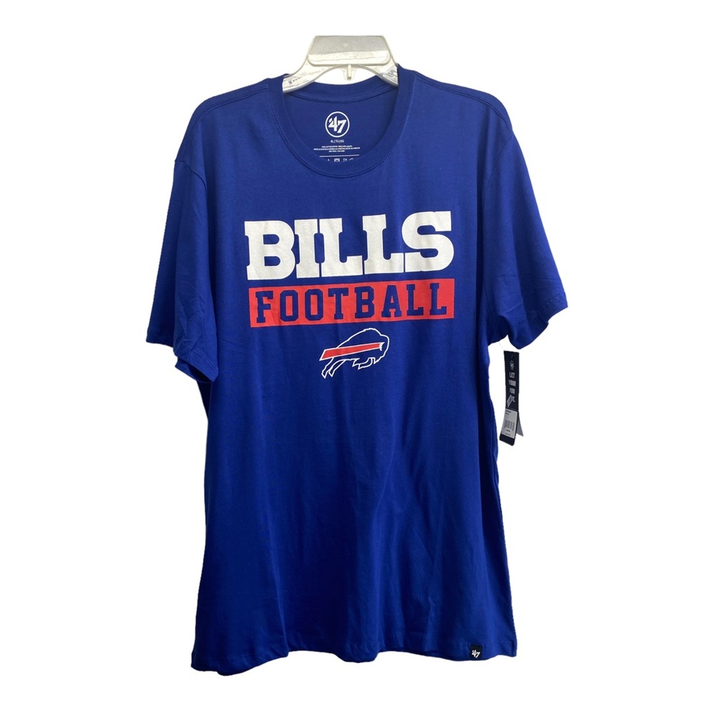 NFL team apparel Buffalo bills T-shirt XL  double sided logo football